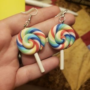 Candy Lollipop Earrings 🍭 💕